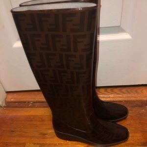 Fendi Rain Boots